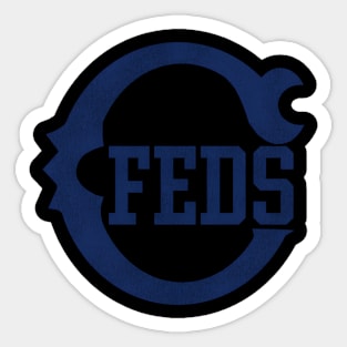 Chicago Federals Feds Baseball Team Sticker